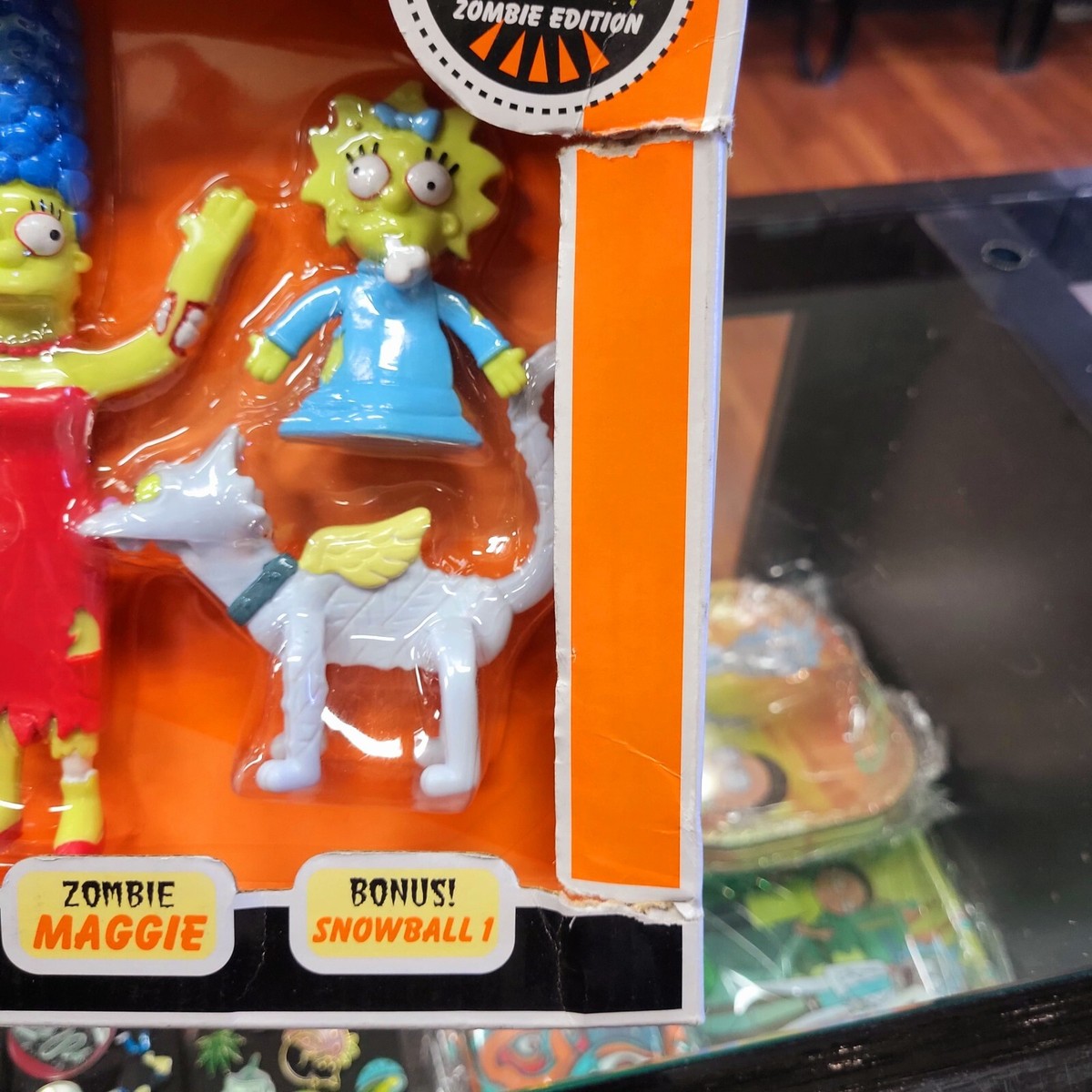 The Simpsons TREEHOUSE OF HORROR ZOMBIE Bendable Figures NJ CROCE