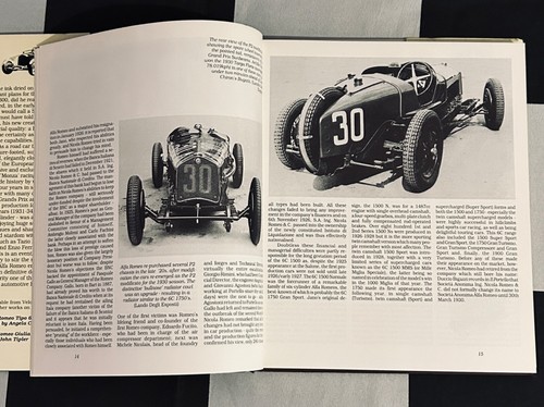 ALFA ROMEO MODELLO 8C 2300 BOOK ANGELA CHERRETT SCUDERIA FERRARI MONZA LE MANS - Imagen 3 de 9