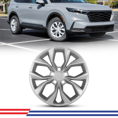 1PC 17'' Wheel Cover Snap On Full Hub Cap Replacement For 2023-2025 Honda Cr-v LX