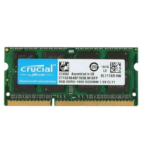 Crucial 16GB 8GB 4GB PC3-12800S DDR3 1600MHz 204Pin Laptop Memory SDRAM LOT UK - Picture 8 of 12