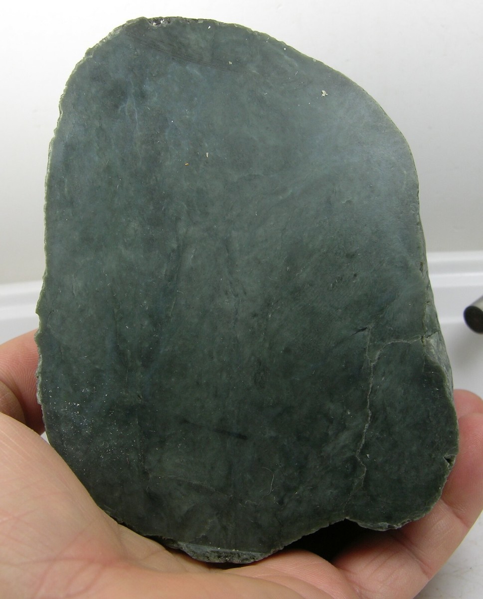 1198g Washington USA Rough Green Jade Block Slab Chunk Specimen