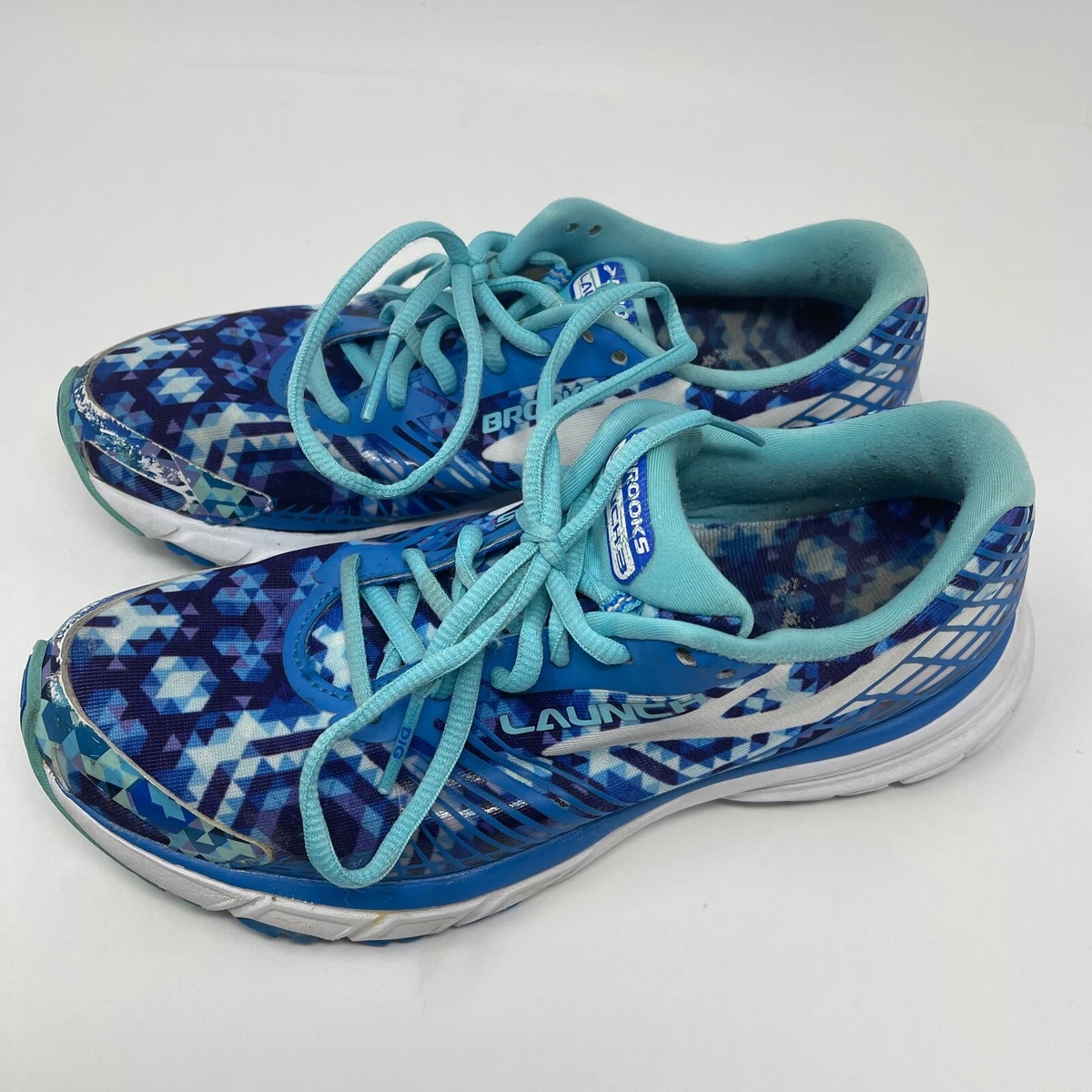 Womens Brooks Launch 3 DNA Energize Neutral Running Shoes 292061B945 Sz 8.5