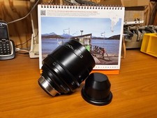Complete! Ver ll. Canon FD 85mm F/1.2 L PL mount lens !