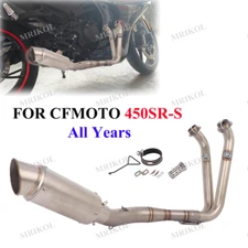 For CFMOTO 450SRS 2024-2025 Motorcycle Exhaust 450SRS Complete System Muffler