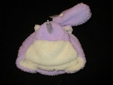 Baby Girls' Fleece Beanie with Mittens - Purple - Size: 6-12M Unicorn