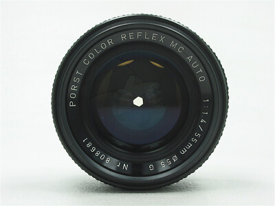 Porst Lens Color Reflex 55mm f/1.4 M42 | eBay