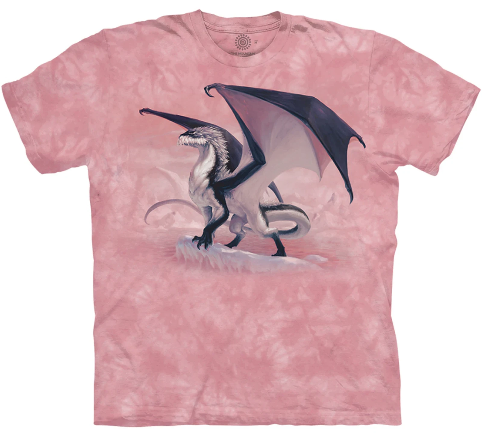 Dragon Frostborn Bold Magical Wings Fantasy Cotton Pink Mountain T-Shirt S-5X
Opens in a new window