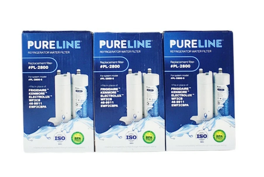 Pureline Refrigerator Water Filter Lot #PL-2800 NEW & SEALED 3X2 (6 Total) - Image 2 of 4