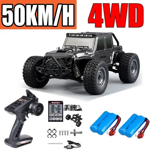 1:16 4WD RC Car LED 2.4G Remote Control Cars High Speed Drift Truck for Kids Toy - Picture 28 of 32
