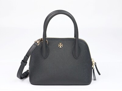 ✨️美品✨️ TORY BURCH エマーソン サフィアーノ トートバッグ 黒 トリーバーチ トートバッグ アウトレット エマーソン レディース