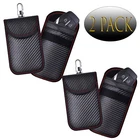 KAV Faraday Key Fob Protector Anti-Theft RFID Signal Blocking Pouch Bag 2-Pack