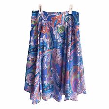 Ralph Lauren LRL Skirt Women  s Size 6 Floral Paisley Midi Cottagecore Fairy