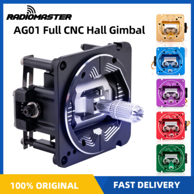  RadioMaster AG01 Full CNC Hall Gimbal For TX16S Boxer M2 Radio Transmitter