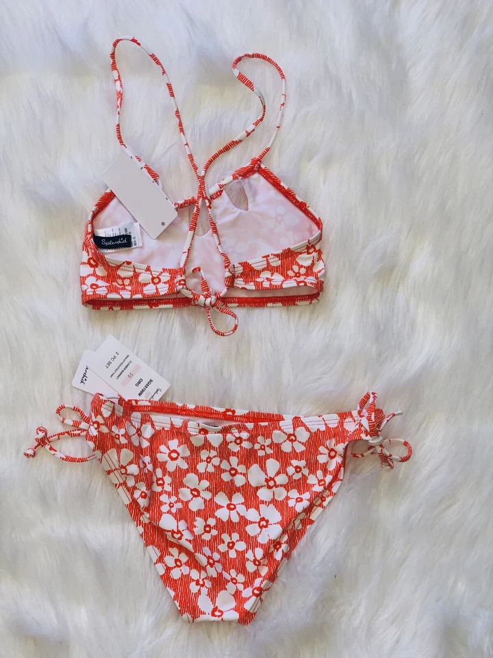 Espléndido Traje de Baño Niña Grande Talla 10 Años Flower Market Foto 2 de 3