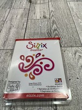 Sizzix Sizzlits Die 654812 scribbles swirls Junk Journal Cardmaking