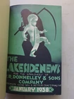 The Lakeside Press - R.R. Donnelley Employee's Magazine COMPLETE 1938 Bound
