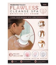 Finishing Touch Flawless Cleanse Spa Spinning Body Brush and, Shower Wand