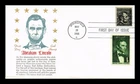US COVER ABRAHAM LINCOLN 4C COIL FIRST DAY ISSUE COMBO KHOL KRAFT CACHET