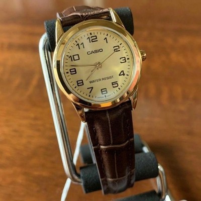 Brand New Casio CASIO Quartz Wristwatch LTP V001GL 9B