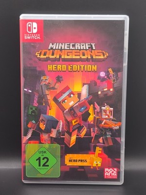 Minecraft Dungeons Hero Edition - Nintendo Switch ohne DLC Code USK 12 Top Spiel