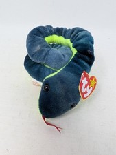 Ty Beanie Baby 1997 Retired - Hissy the Snake - Plush with Tags