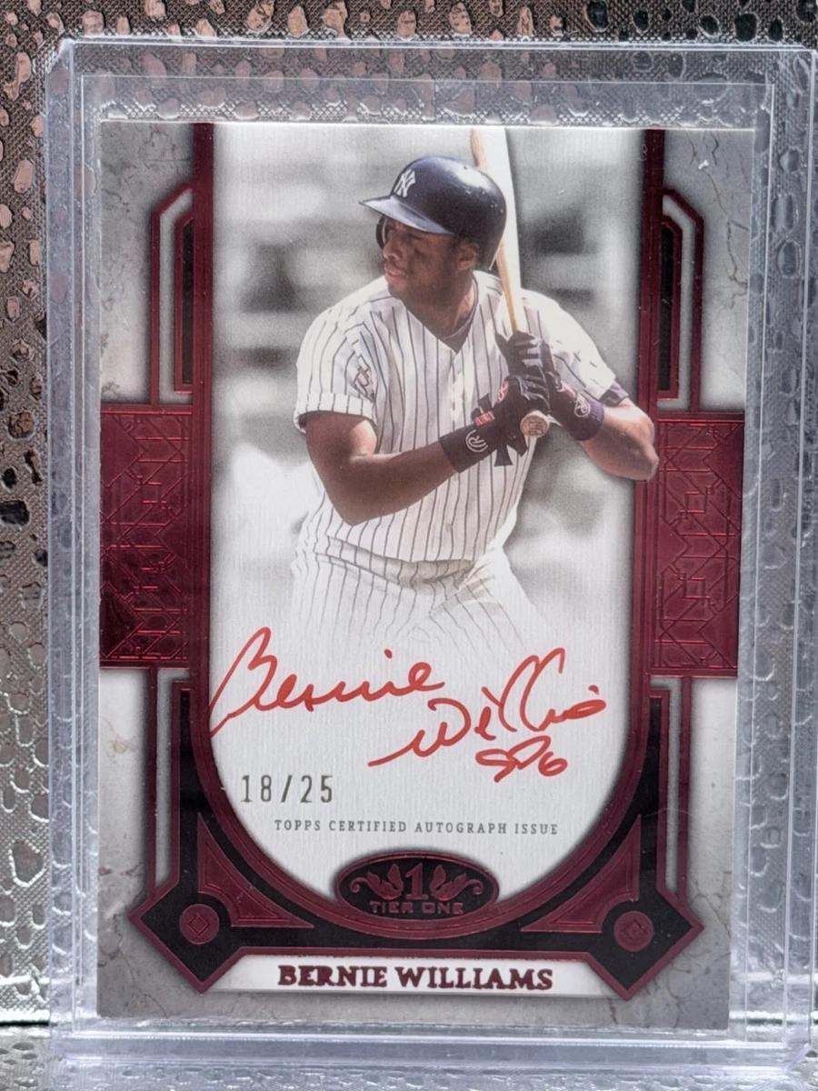 メジャーリーグ　カード　Barnie Willrams Autograph Bernie Williams Baseball Cards for sale | eBay