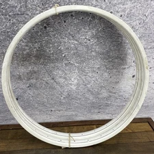 Vintage Schwinn S7 24 1 3/4 Tubular Bicycle Rims White 24" NOS MIddleweight Hoop