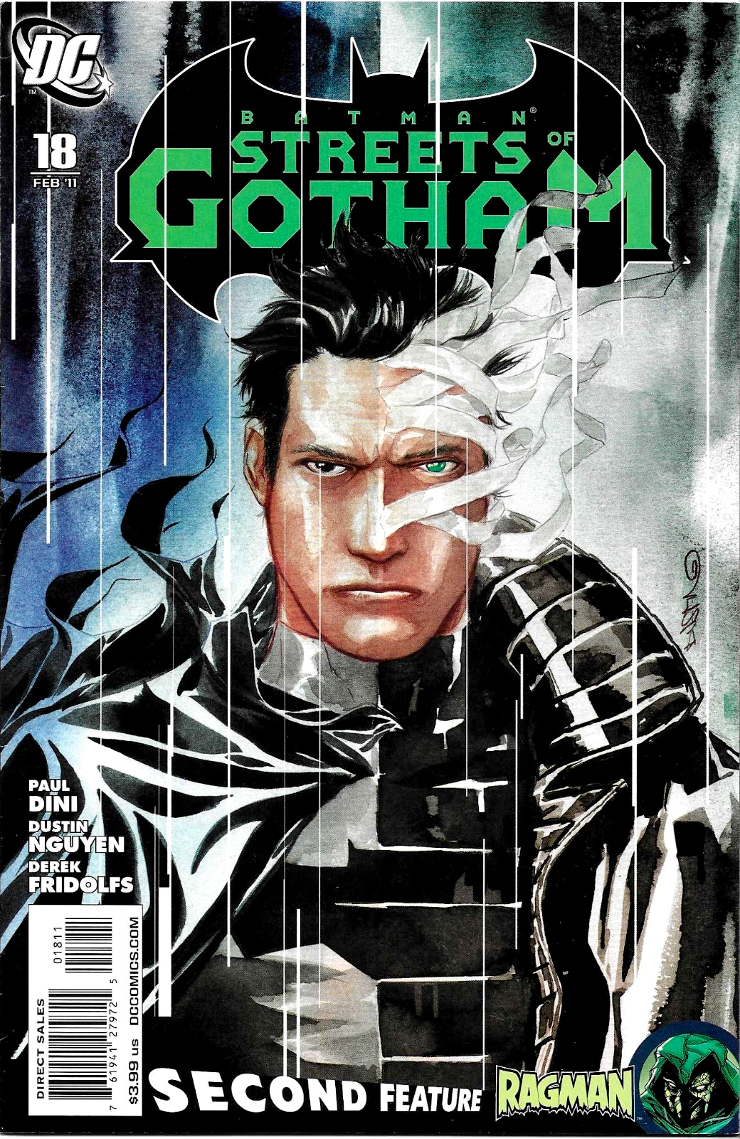 BATMAN STREETS OF GOTHAM #18 (VOL 1)  DC COMICS  FEB 2011  VF  1ST PRINT