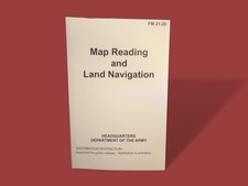 U.S ARMY MAP READING AND LAND NAVIGATION HANDBOOK GRIDS OVERLAYS GUIDE