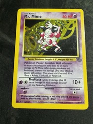 Mr. Mime 6/64 Jungle Holo Rare Pokemon TCG