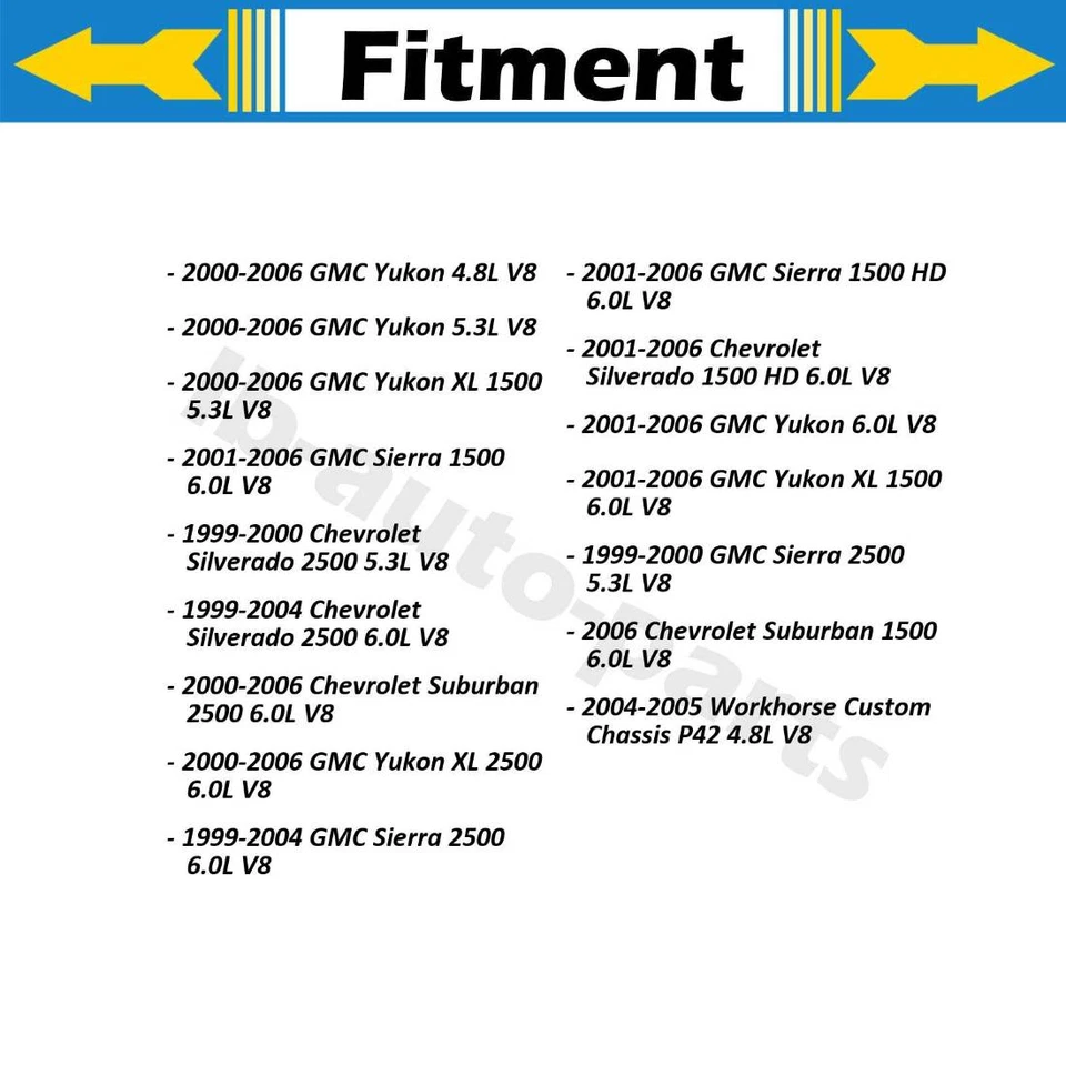2X Manguera de refrigerante inferior superior del radiador para Chevrolet Suburban 1500 2000-2006 Foto 3 de 4