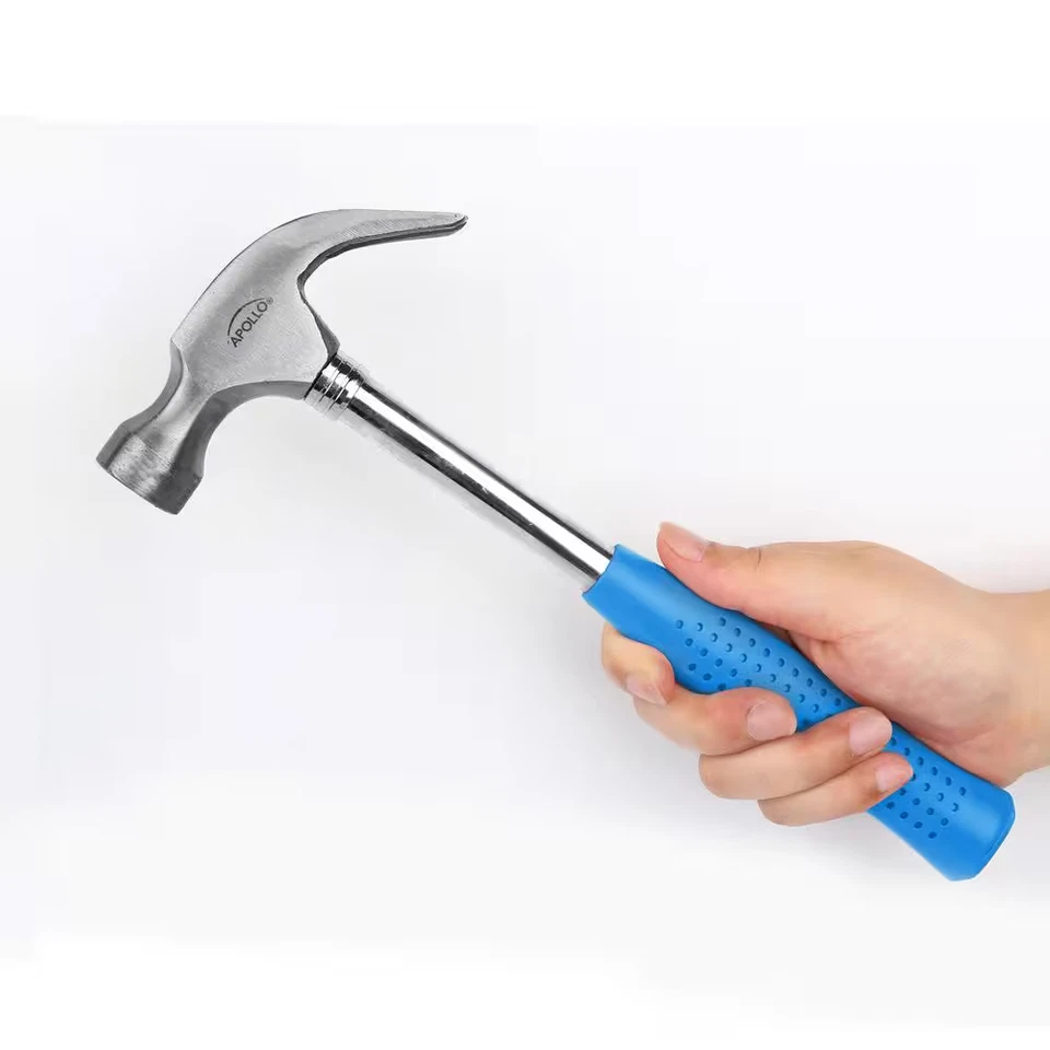 Home Tool Set 39 Piece Household Repair Kit Hammer Screwdrivers Pliers Case Blue - Image 3 of 4