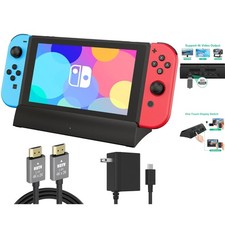Replacement Dock for Switch - Portable USB-C Dock with HDMI  Power Adapter