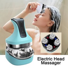 Cordless Electric Scalp Massager Kneading Node Portable Head Massager Gifts