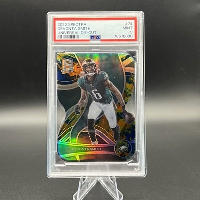 2022 Panini Spectra - Devonta Smith #74 Universal Prizm Die-Cut /10