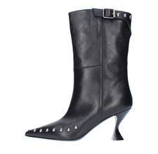A5446 TALCO Tronchetti E Francesine STRATEGIA Donna Nero Amv025_stra