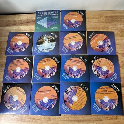 Noetic Sciences Audio CD Lot of 15 Recorded 2006-2007 Spiritual Science