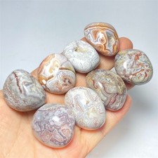 148g  Rare Crazy Lace Agate Geode reiki stone Healing M564