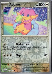 Audino 173/197 Common Reverse Holo Obsidian Flames