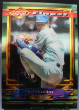 1994 Topps Finest Orel Hershiser #98 Los Angeles Dodgers NM/MT