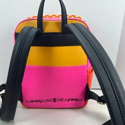 Loungefly Disney Pixar Coco Papel Picado Mini Backpack Loungefly Disney Pixar Coco Papel Picado Mini Backpack  main image 4