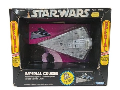 Star Wars Vintage 1980 Special Offer Die-Cast Imperial Cruiser Vehicle In Box