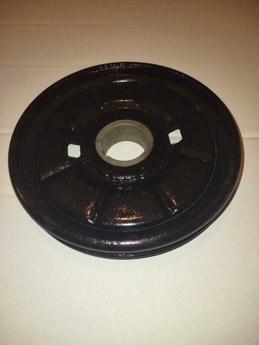 Original Volkswagen air cooled stock German crankshaft pulley Used