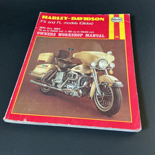 Haynes: Harley Davidson Owners Workshop Manual FX & FL Models (Glides) 1970-1983