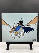 Bobby Moynihan signed 8x10 Bat-Fam signed photo SWAU SNL  Batman animated auto