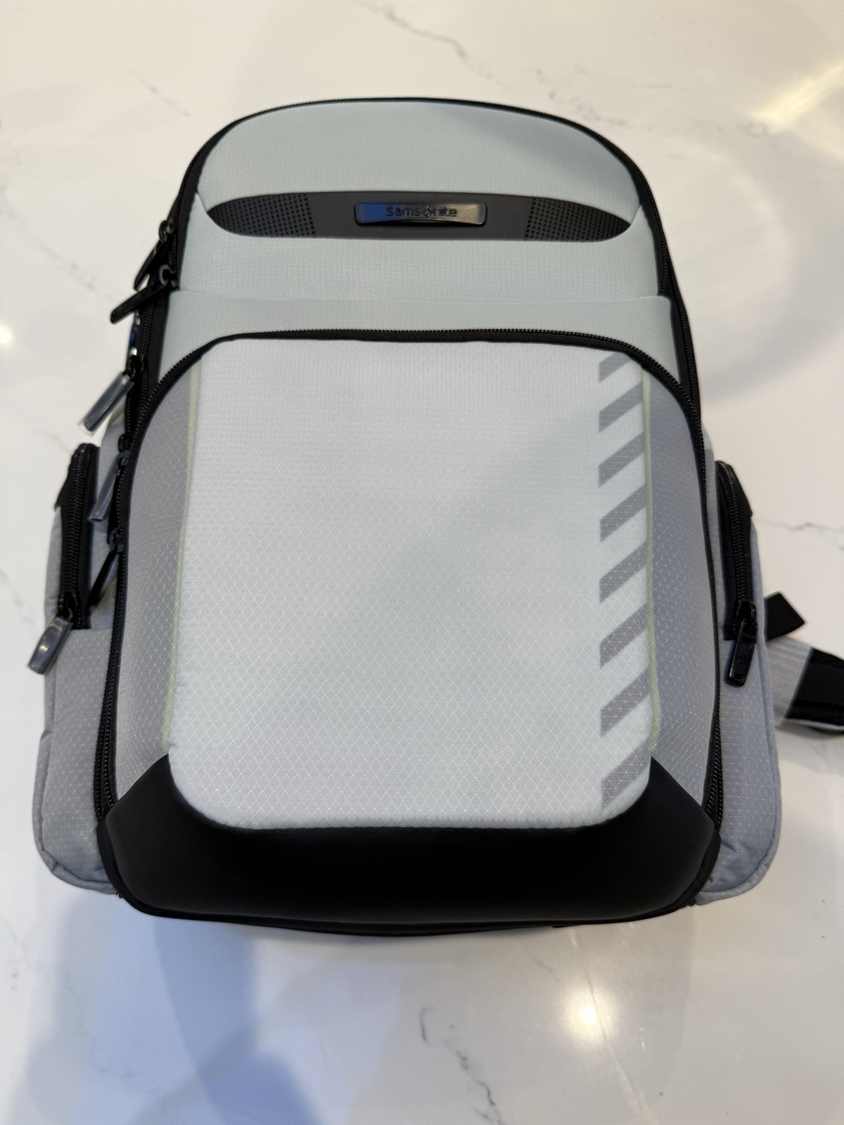 Samsonite 15.6" PRO-DLX 6 Expander Cool Mochila para Laptop, Gris Met Melon PVP £269