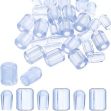 60 Pcs Rubber Feet for Sink Grid Rubber Bumpers Clear Wire Racks Sinks Grate