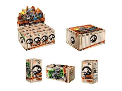 Gadget -D- Jurassic World Terraventure Ts02 Model Kit Blind Box Set (12) Blokees