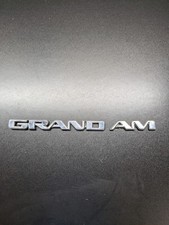 1999-2005 Pontiac Grand Am Rear Emblem Logo Nameplate Oem
