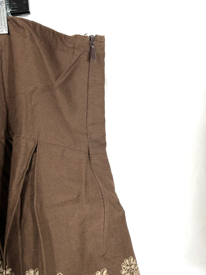 Falda de Algodón Apt9 Vintage Talla 20W Boho Y2K Bosque Hada Grunge Coqueta Casa de Campo Foto 4 de 4